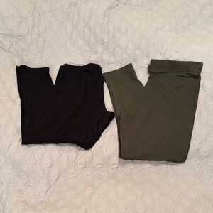 Just Be Black and Olive Activewear